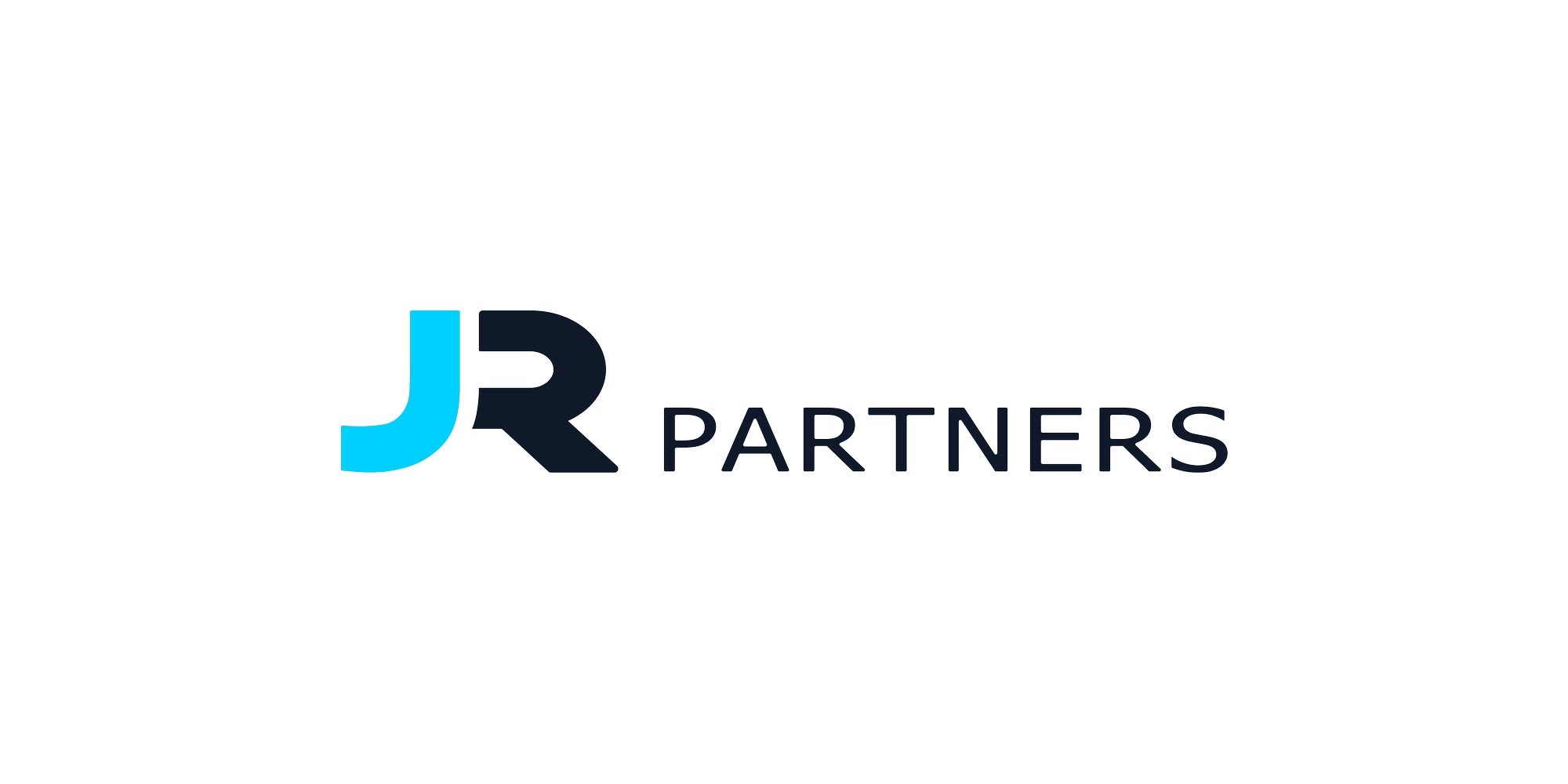 The horizontal logo on white: JR followed by PARTNERS
