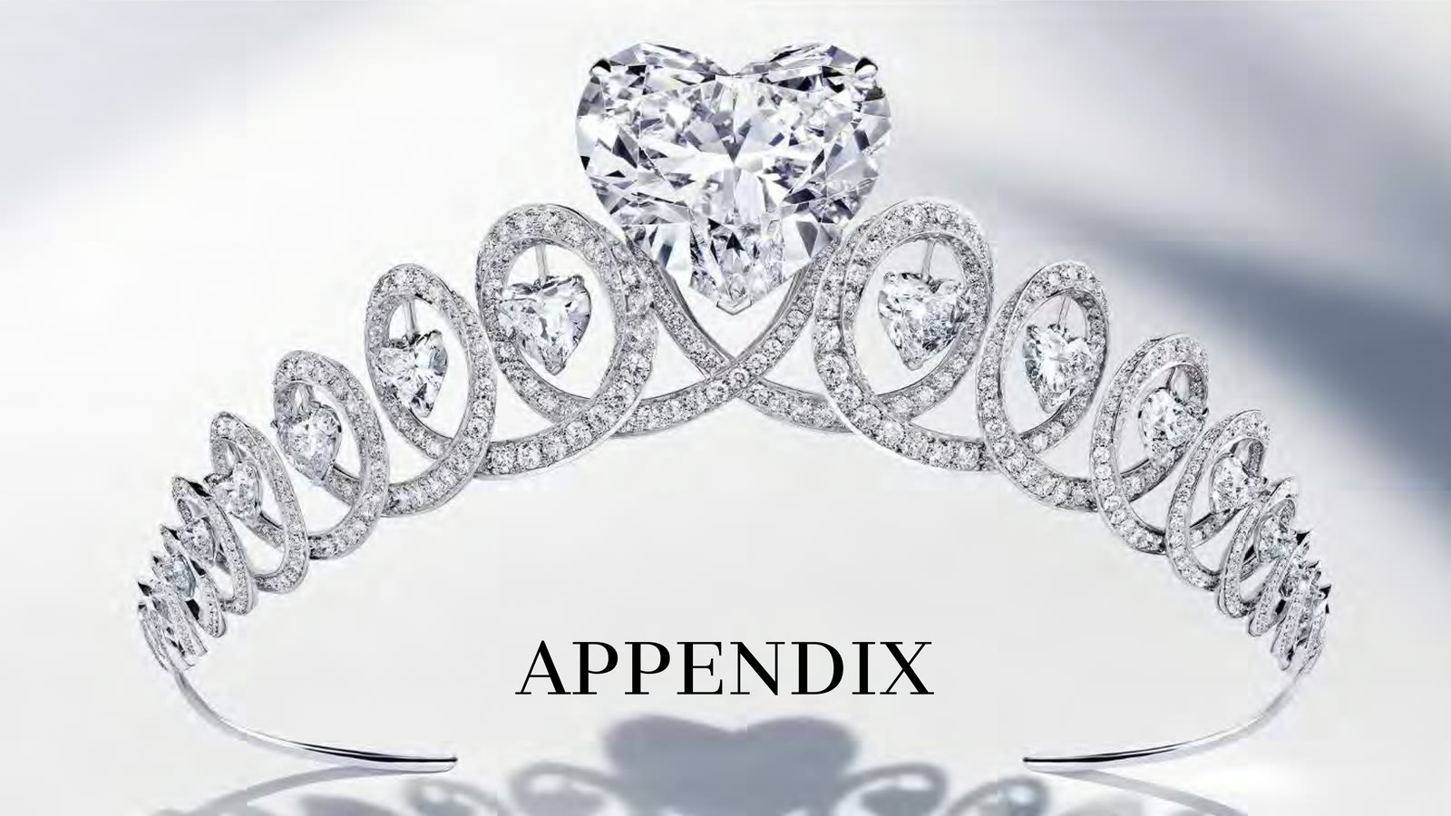 Appendix: a diamond tiara