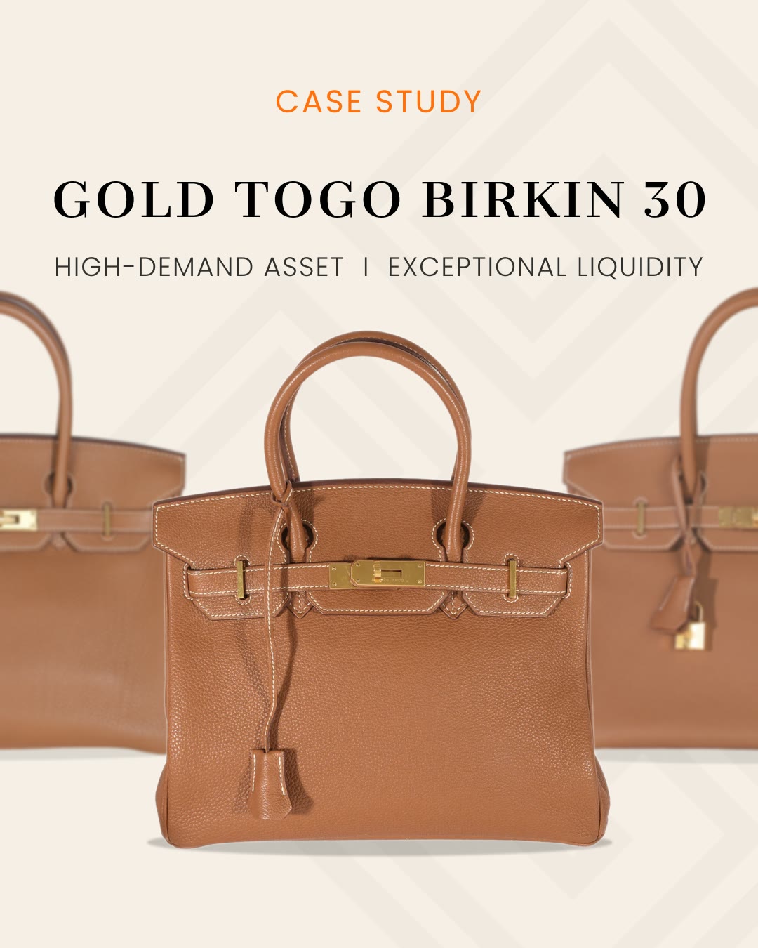 Case study: Gold Togo Birkin 30