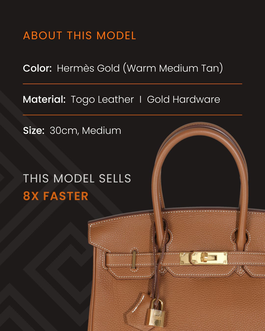 About this model: it sells 8x faster