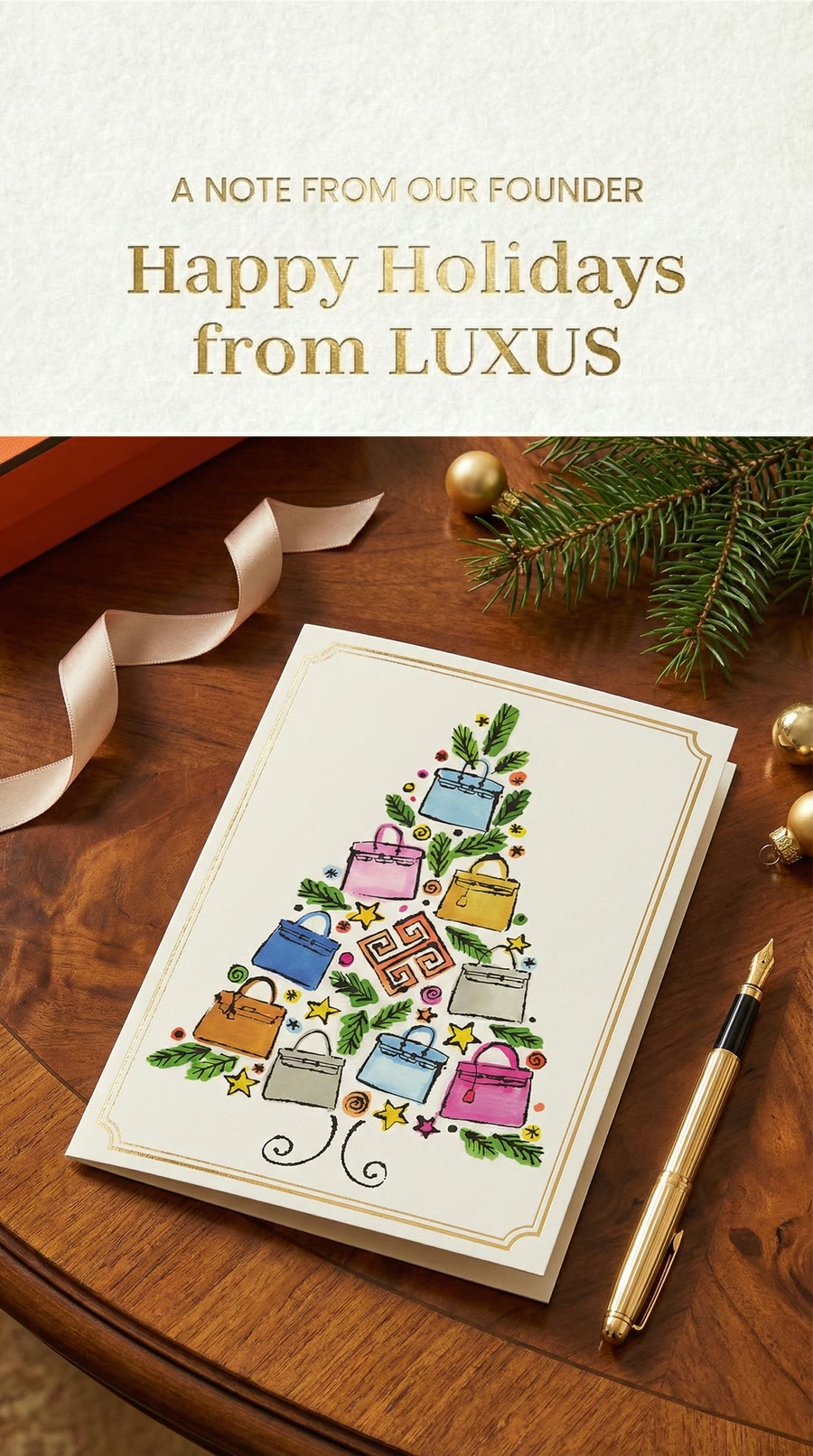 A story: Happy Holidays from Luxus
